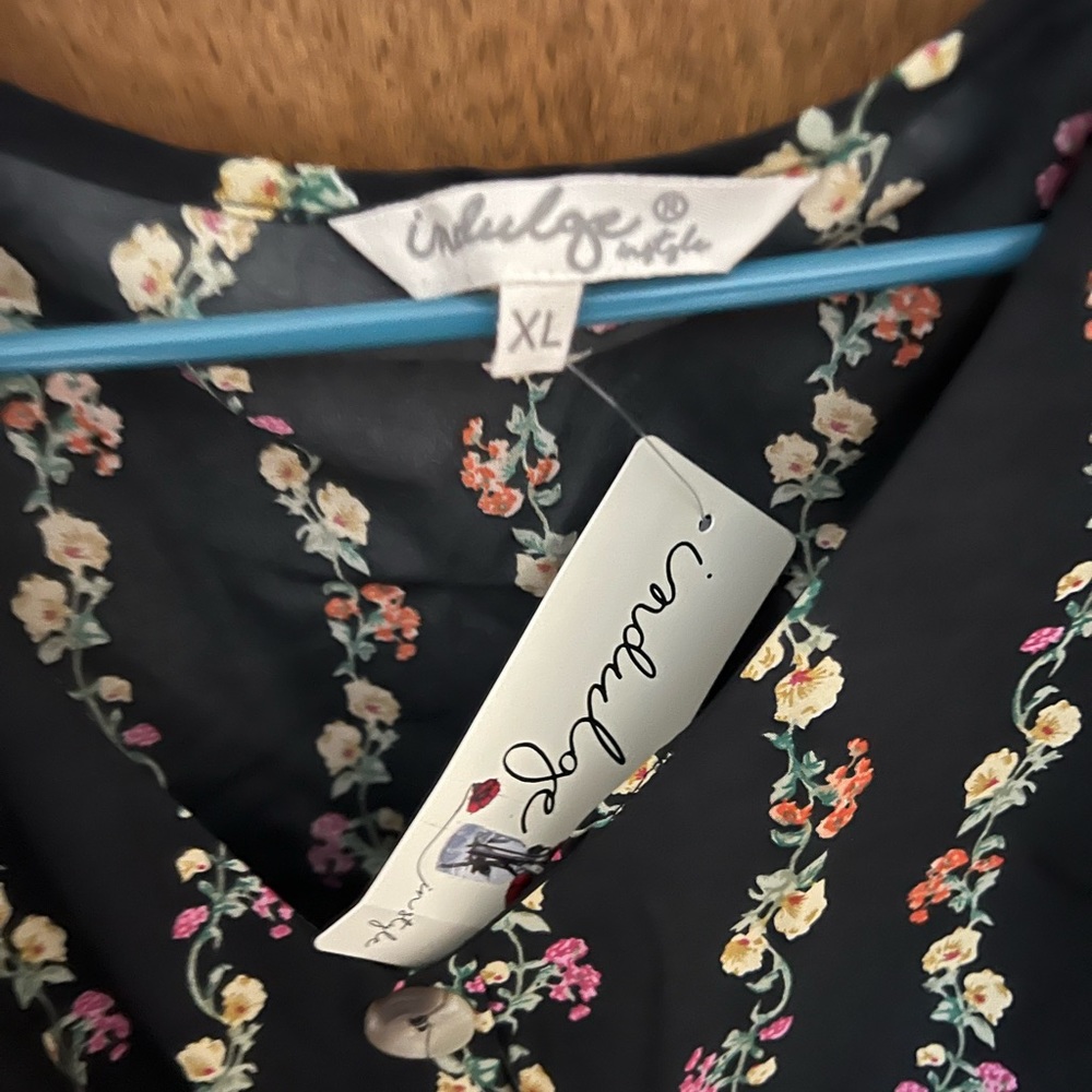 Floral dress, size XL